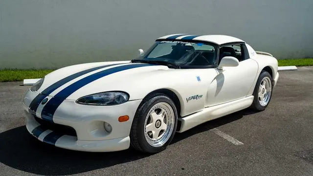 1996 Dodge Viper RT/10 CS Roadster