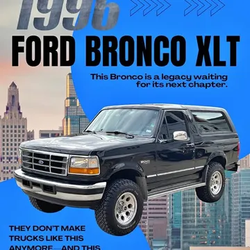 1996 Ford Bronco XLT