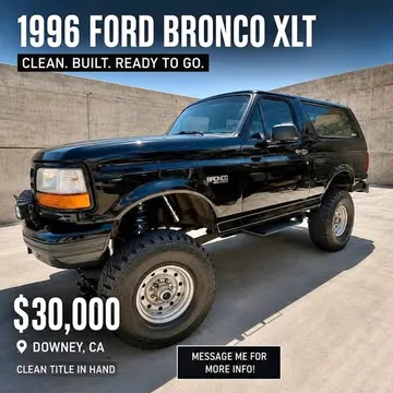1996 Ford Bronco Sport