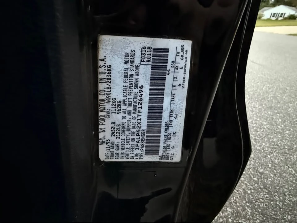 1996 Ford SN95 Mustang - Image 7 of 13