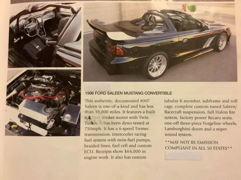 1996 Ford SN95 Mustang - Image 3 of 20