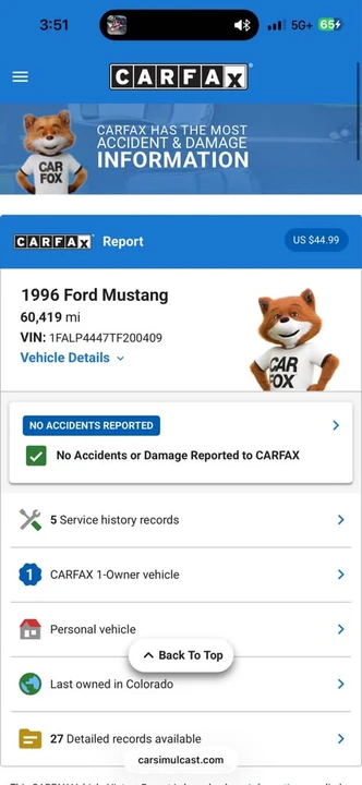 1996 Ford SN95 Mustang - Image 18 of 18