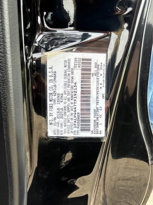 1996 Ford SN95 Mustang - Image 7 of 17