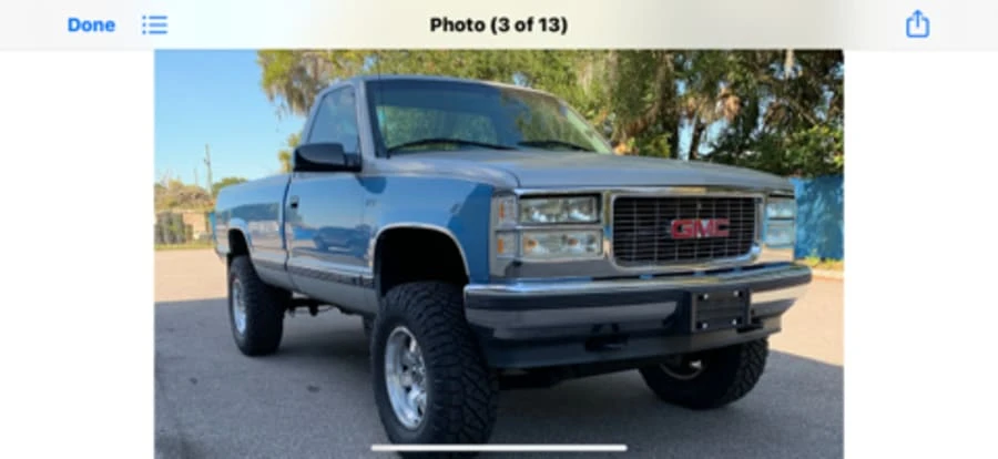 1996 GMC Sierra 1st Gen - Image 7 of 7