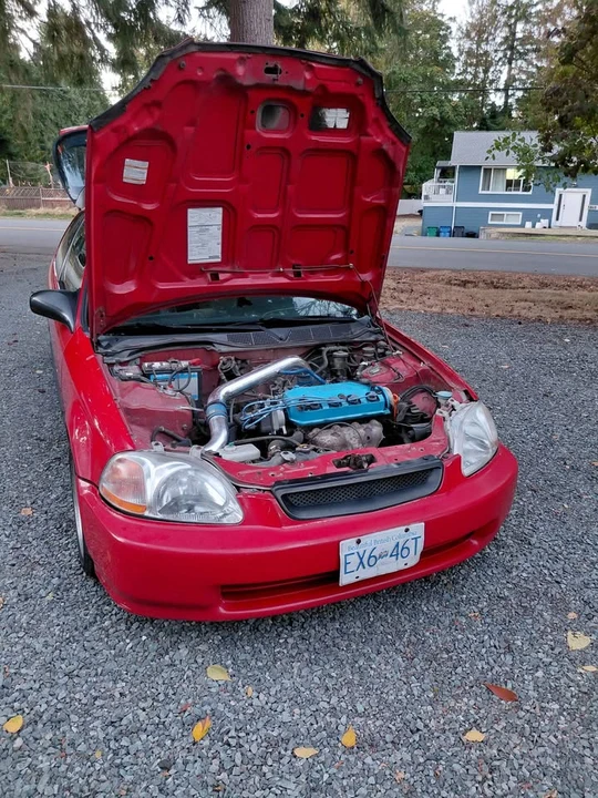 1996 Honda EK Civic - Image 4 of 6