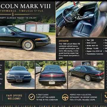 1996 Lincoln Mark VIII