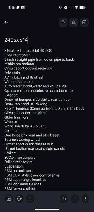 1996 Nissan S14 Silvia - Image 7 of 8
