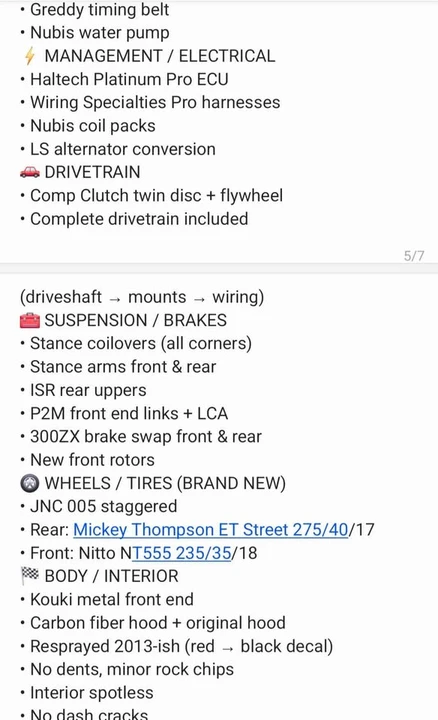 1996 Nissan S14 Silvia - Image 11 of 12