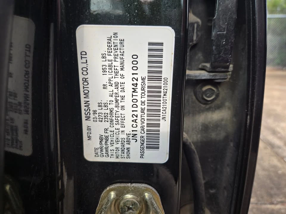 1996 Nissan Maxima 4th Gen - Image 6 of 7
