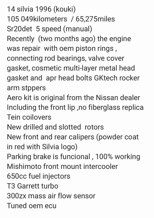 1996 Nissan S14 Silvia - Image 18 of 19