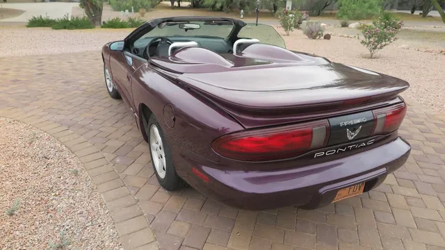 1996 Pontiac Firebird Convertible