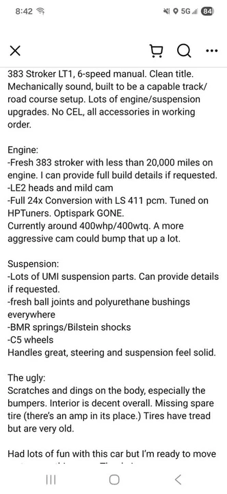 1996 Pontiac Firebird Formula 4th Gen - Image 3 of 7