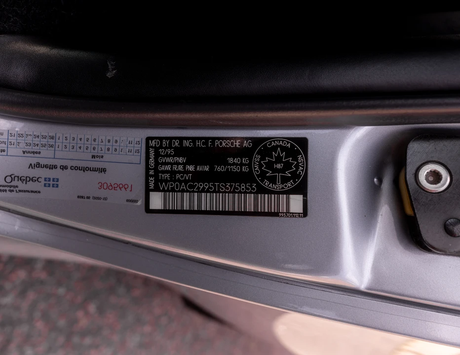 1996 Porsche 993 Turbo - Image 6 of 7