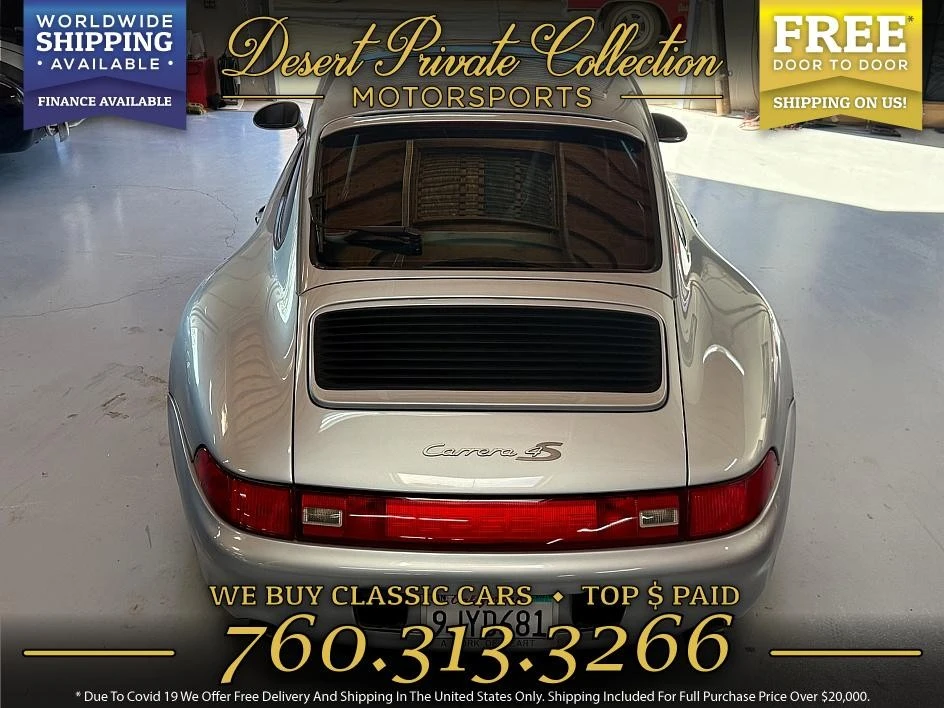 1996 Porsche 993 Carrera 4S - Image 7 of 12