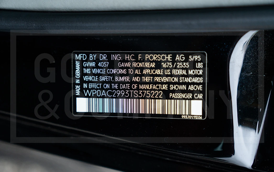 1996 Porsche 993 Turbo - Image 18 of 21