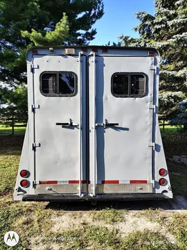 1996 Shelby Slant Load 2 Horse Trailer