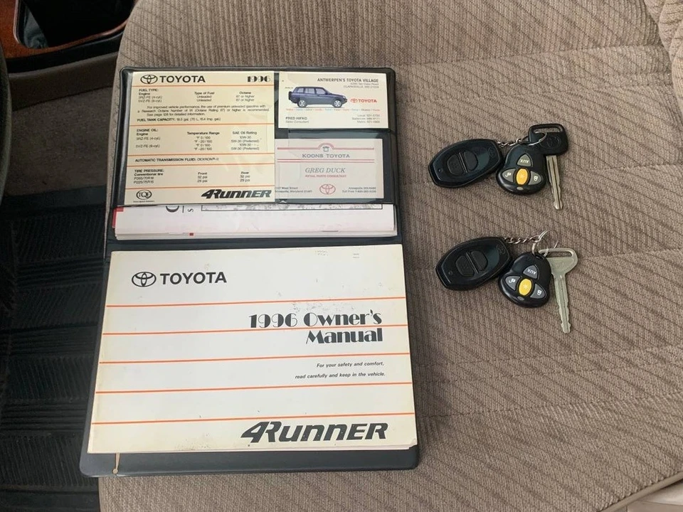 1996 Toyota 4Runner 3rd Gen - Image 8 of 12