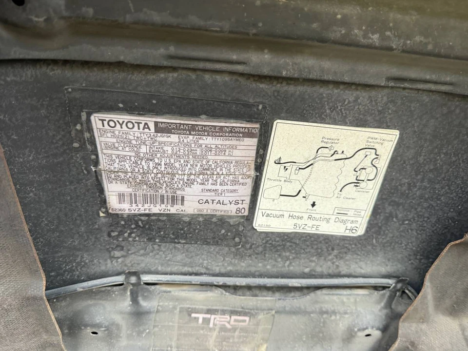 1996 Toyota 4Runner 3rd Gen - Image 12 of 13
