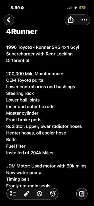 1996 Toyota 4Runner 3rd Gen - Image 2 of 13