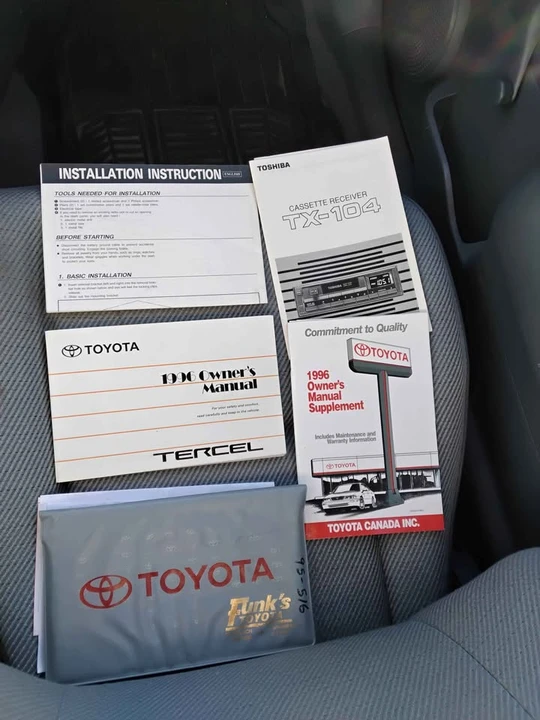 1996 Toyota Tercel 5th Gen - Image 14 of 14
