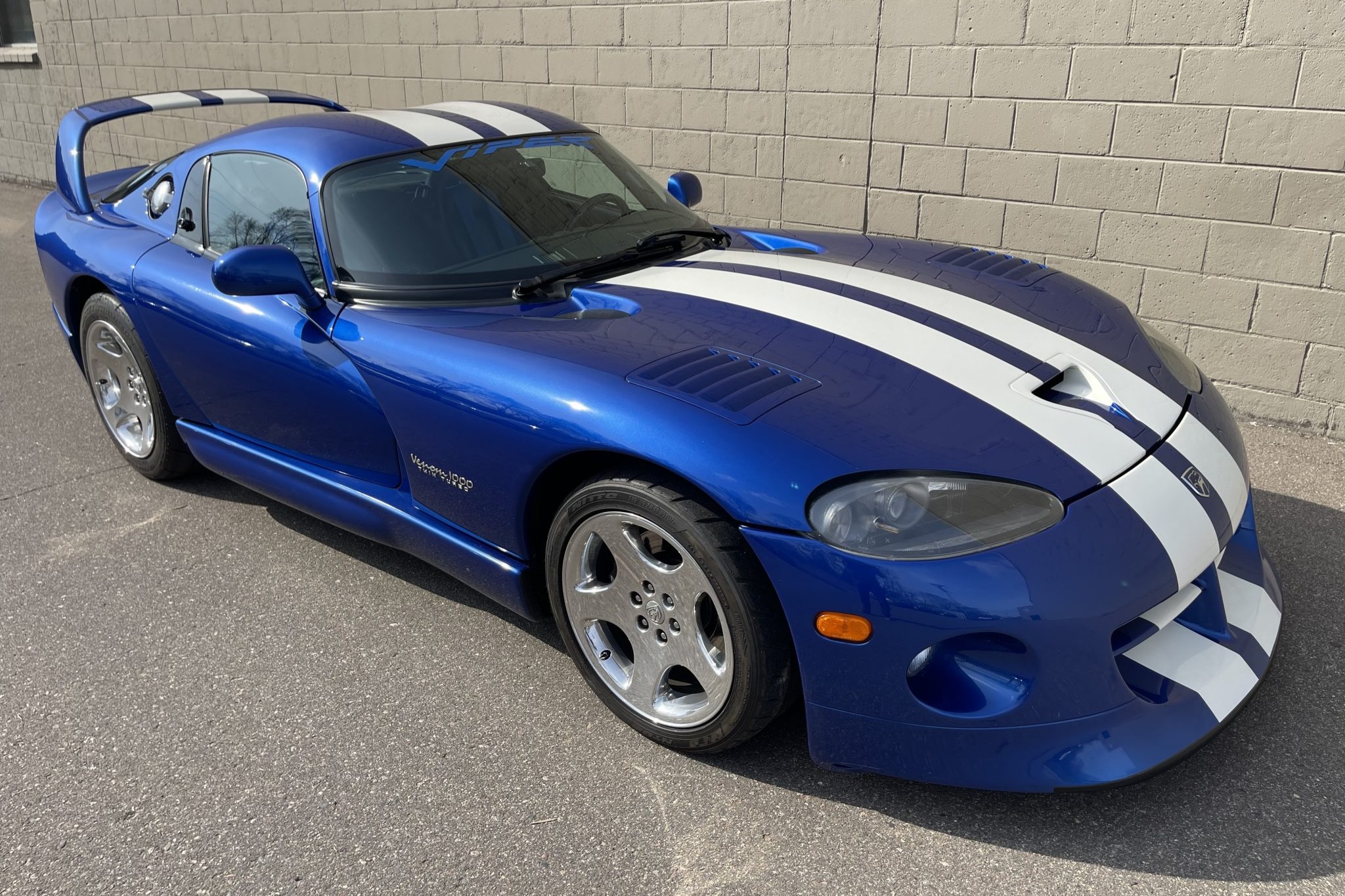 Twin-Turbocharged, 29k-Mile 1996 Dodge Viper GTS