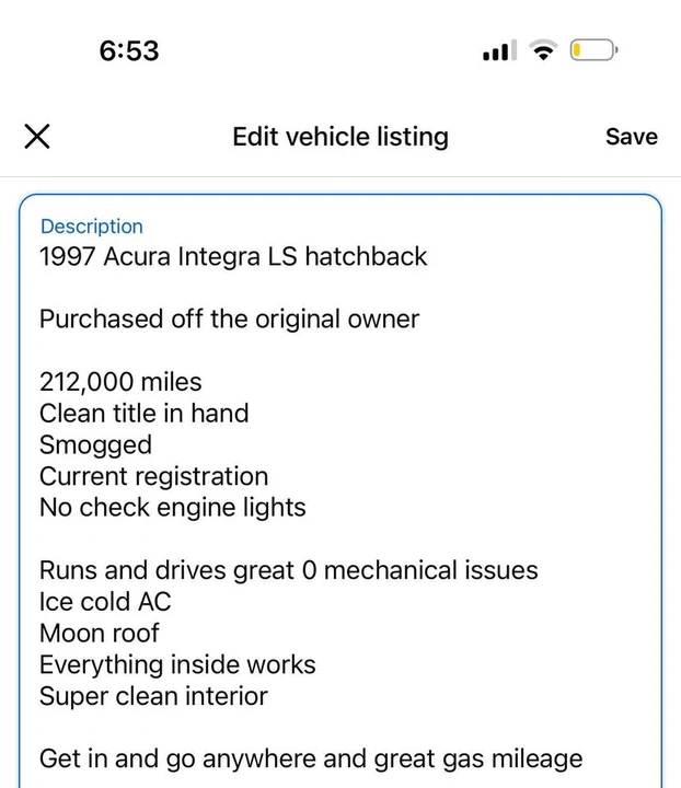 1997 Acura Integra 3rd Gen - Image 10 of 10