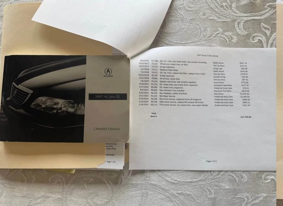 1997 Acura RL 1st Gen - Image 5 of 9