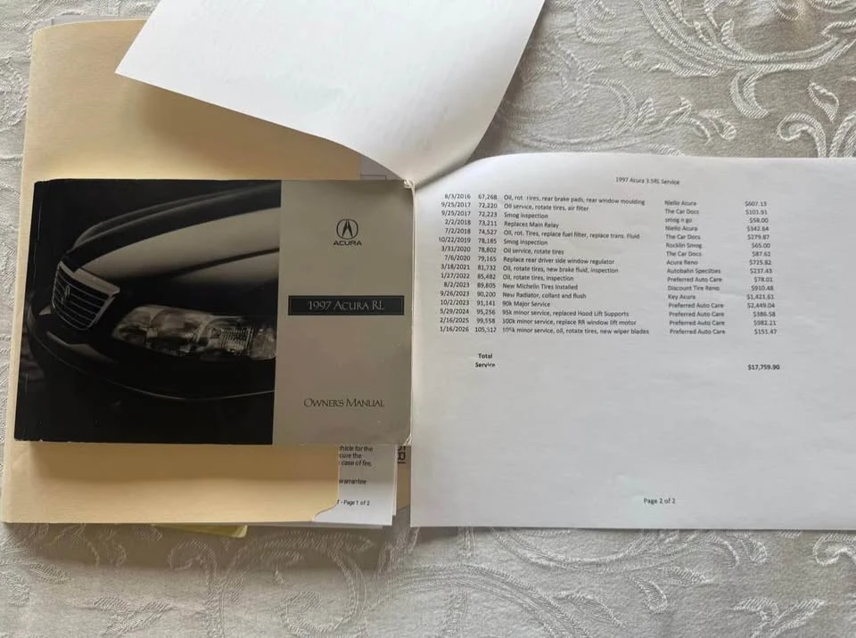 1997 Acura RL 1st Gen - Image 3 of 9