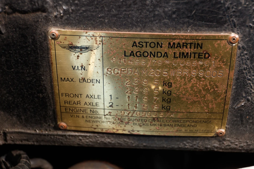 1997 Aston Martin Virage & V8 & Vantage - Image 12 of 31