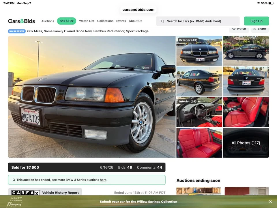 1997 BMW E36/5 3 Series Compact - Image 10 of 12