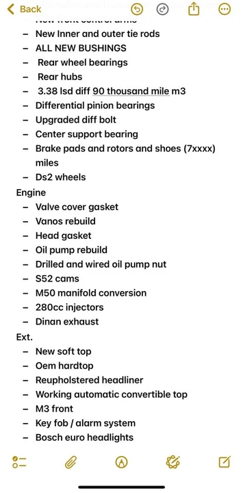 1997 BMW E36 3 Series - Image 16 of 16