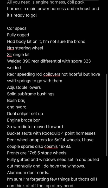 1997 BMW E36 3 Series - Image 14 of 14