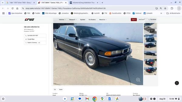 1997 BMW E38 7 Series - Image 2 of 8