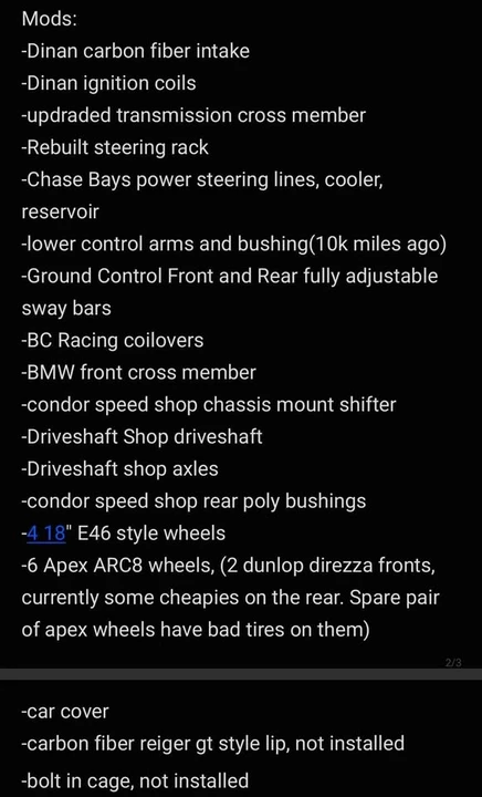 1997 BMW E36 M3 - Image 20 of 20