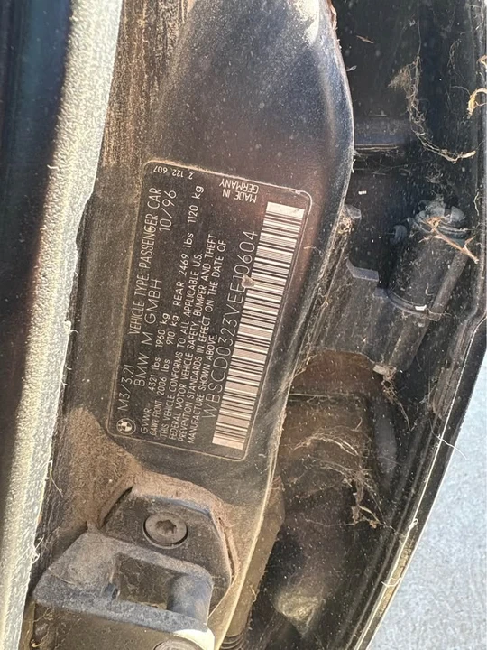 1997 BMW E36 M3 - Image 11 of 12