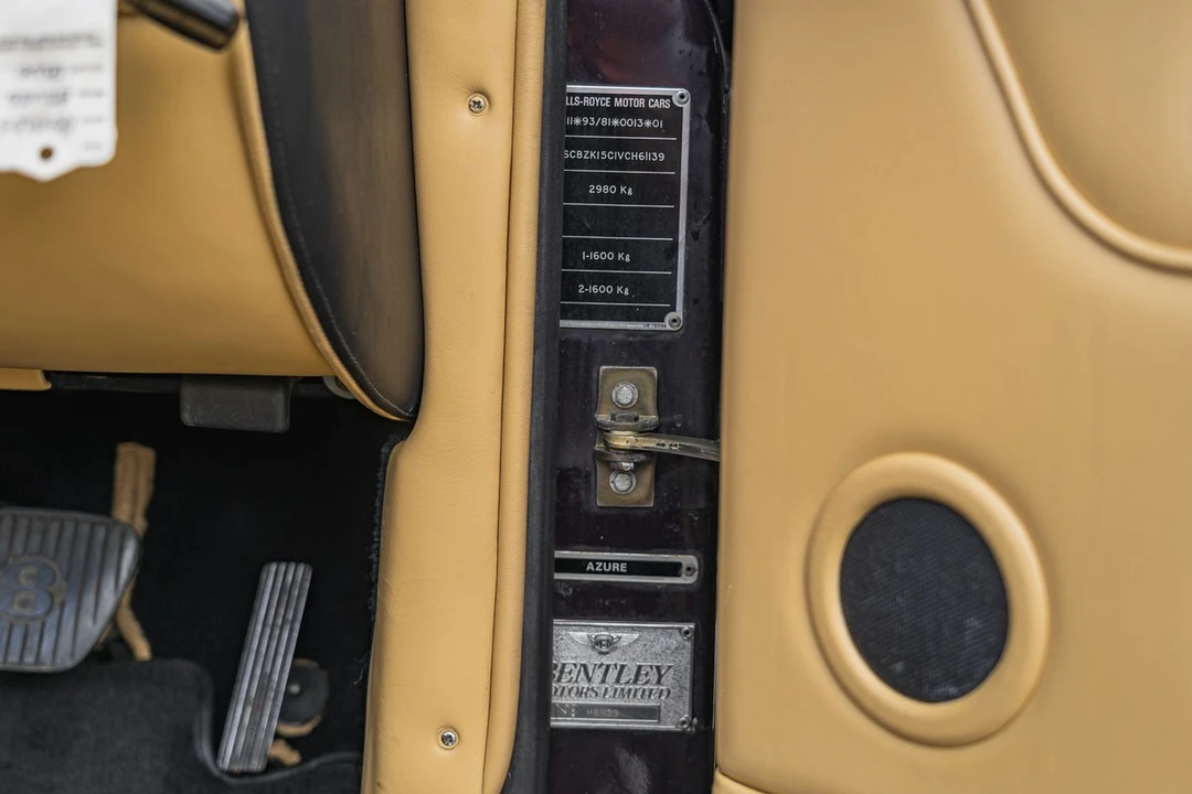 1997 Bentley Azure 1st Gen - Image 19 of 30
