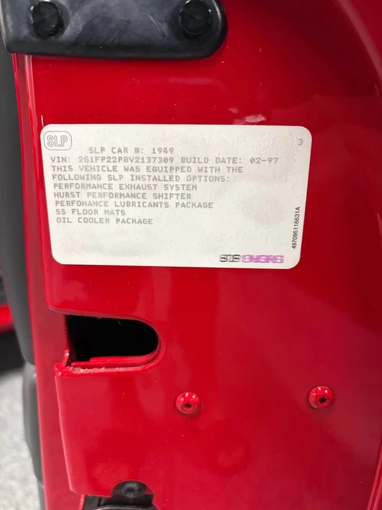 1997 Chevrolet Camaro SS 4th Gen - Image 16 of 20