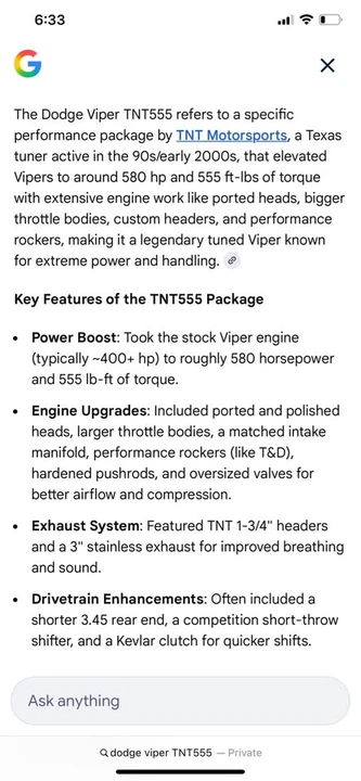 1997 Dodge Viper GTS 2nd Gen - Image 10 of 10