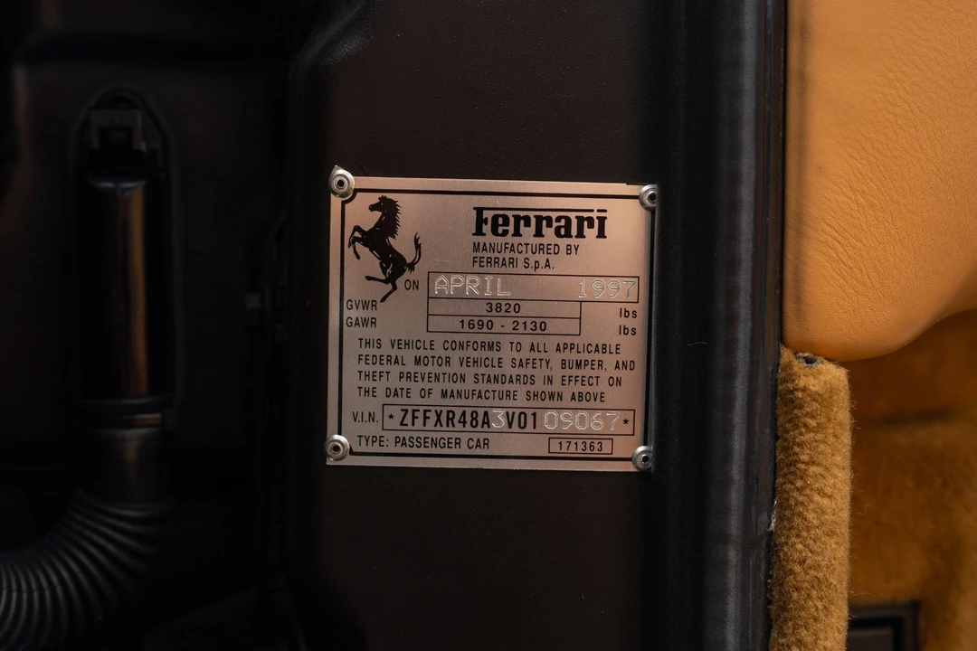 1997 Ferrari F355 Spider - Image 18 of 21