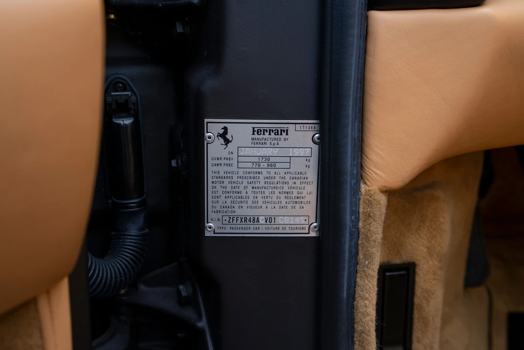 1997 Ferrari F355 Spider - Image 14 of 31