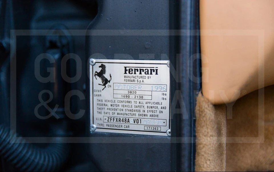 1997 Ferrari F355 Spider - Image 12 of 13