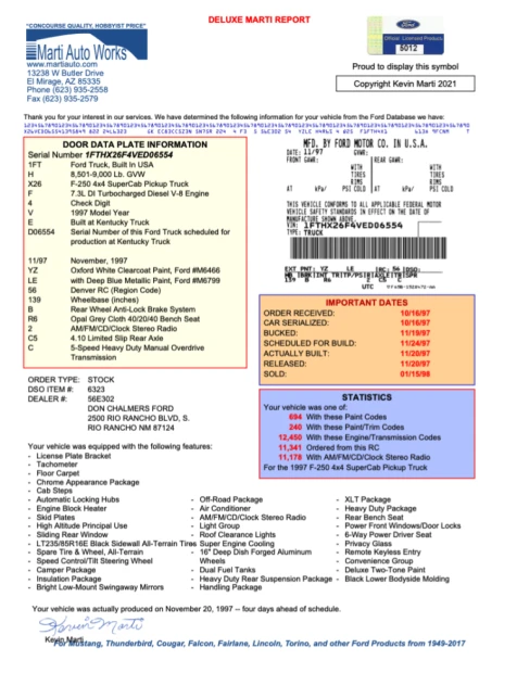 1997 Ford F-Series 9th Gen - Image 8 of 8