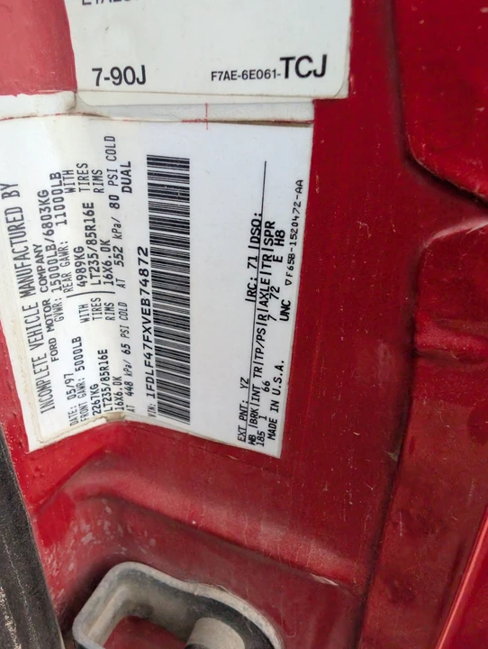 1997 Ford Super Duty 1st Gen - Image 16 of 17