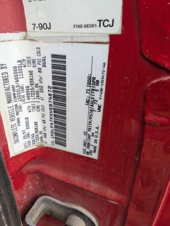 1997 Ford Super Duty 1st Gen - Image 16 of 17