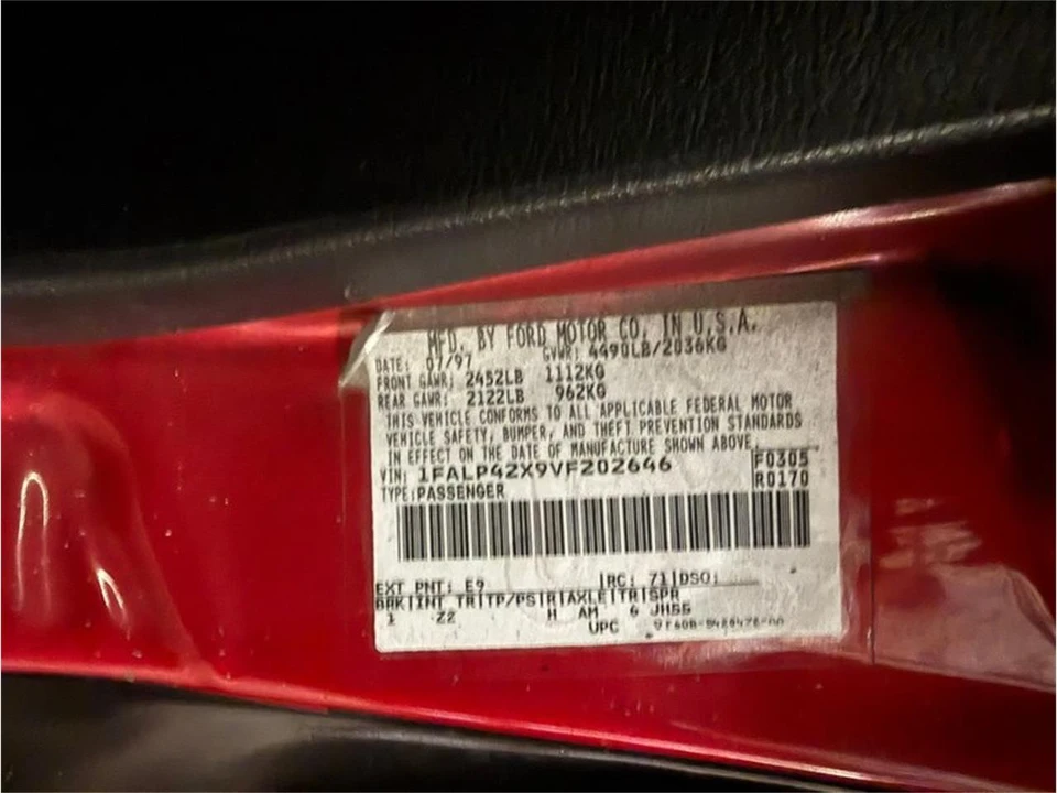 1997 Ford SN95 Mustang - Image 29 of 29