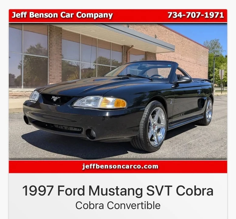 1997 Ford SN95 Mustang Cobra - Image 2 of 13