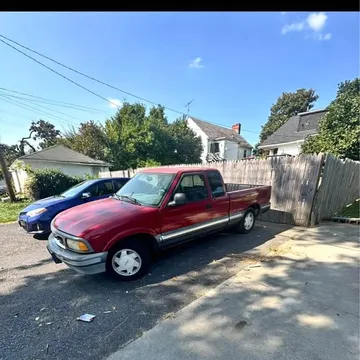 1997 GMC Sonoma Club Coupe Cab Pickup