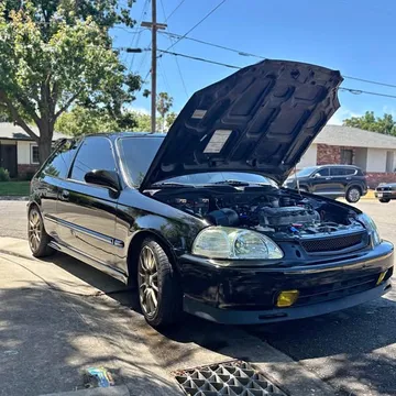 1997 Honda Civic DX Coupe 2D