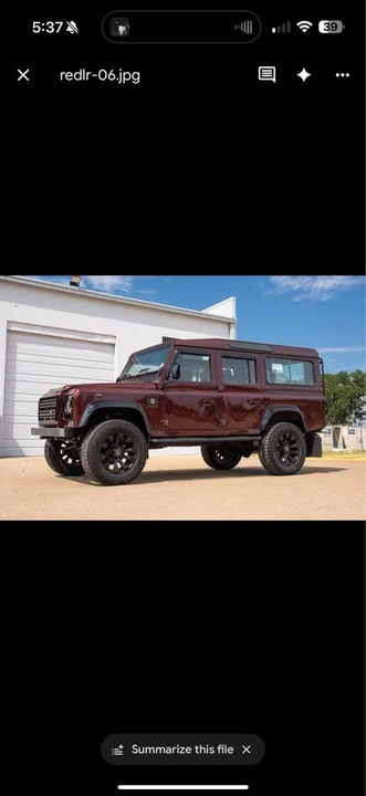 1997 Land Rover Defender 110 - Image 2 of 6