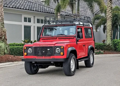 1997 Land Rover Defender 90 Hard Top Sport Utility 2D